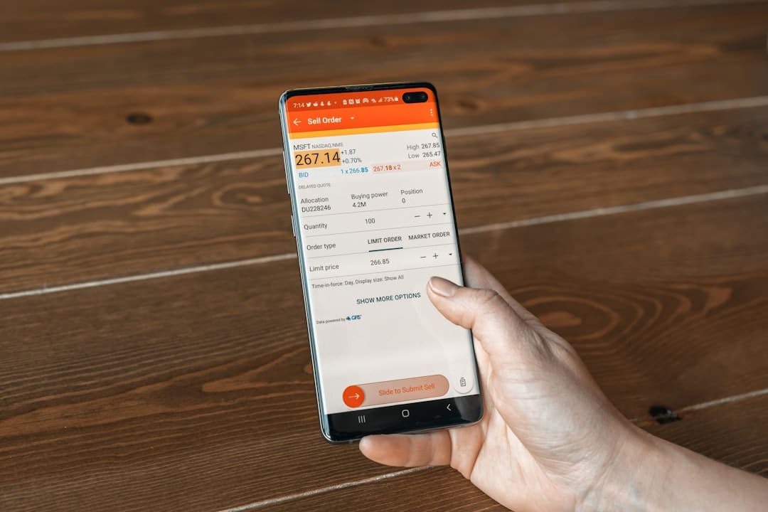 Photo Financial growth charts